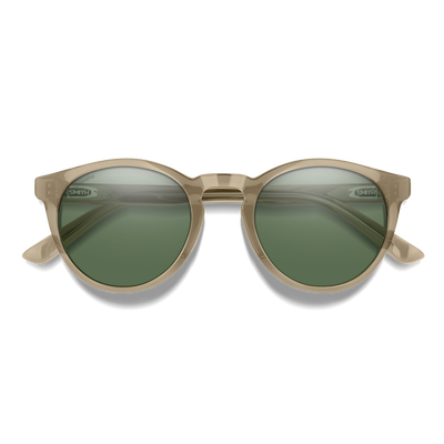 Smith Optics Westward Sunglasses Summit Crystal | ChromaPop Polarized Gray Green