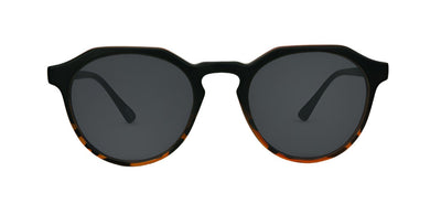 Nectar Wynwood Sunglasses Black and Tortoise - Black Lens