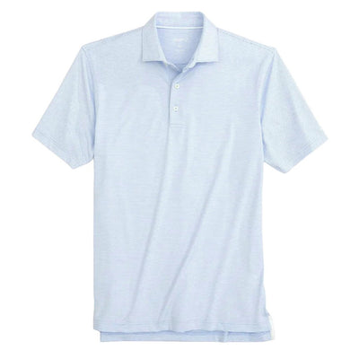 Johnnie-O Lyndon Striped Polo for Men Gulf Blue 