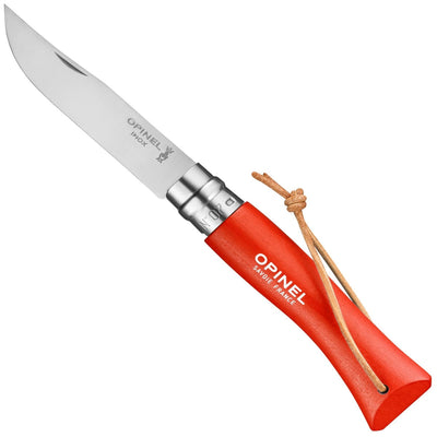 No.07 Stainless Steel Colorama Folding Knife Orange
