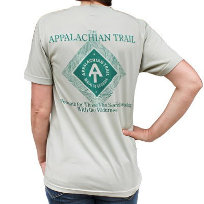 Appalachian Trail Conservancy A.T. Diamond Short Sleeve T-Shirt Sage