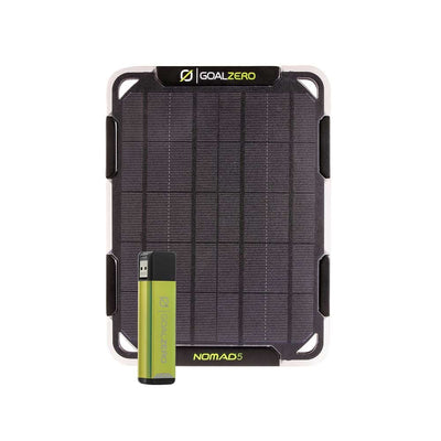 goal zero nomad 5 solar kit