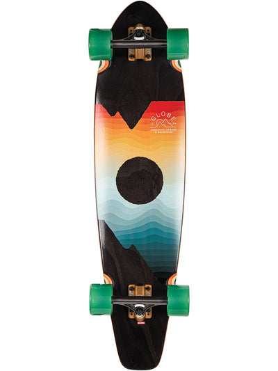 Globe Arcadia 36" Skateboard Black Maple/Chromeset