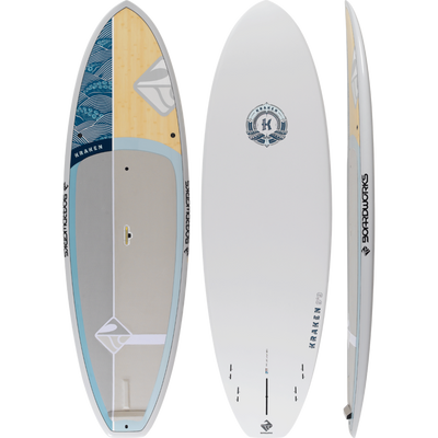 Boardworks Kraken 9'9" SUP Bamboo/Grey/Blue