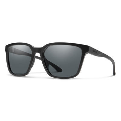 Smith Shoutout Core Sunglasses Matte Black + Polarized Gray Lens