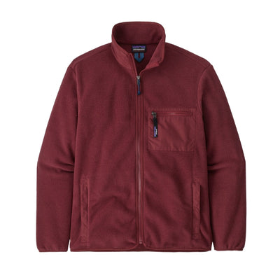 Classic Synchilla Fleece Jacket for Men Sequoia Red