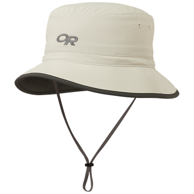 Outdoor Research Sun Bucket Hat for Women Sand/Dark Grey