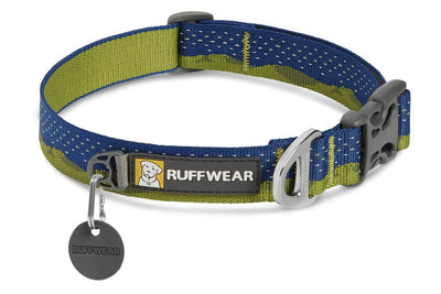 Ruffwear Crag Reflective Dog Collar Green Hills