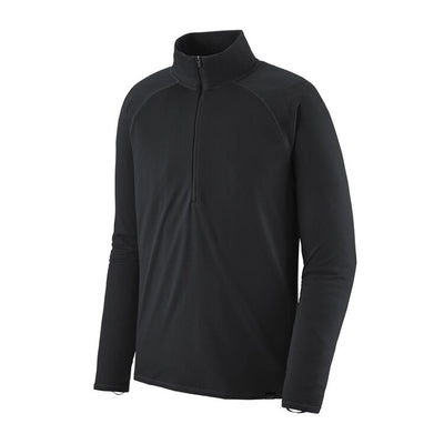 Patagonia Capilene Midweight Zip-Neck Pullover for Men Black