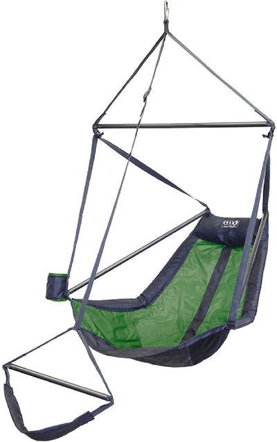 Eagle Nest Outfitters Lounger 2 Hanging Lime Charcoal #color_lime-charcoal