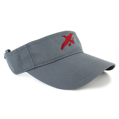 Half-Moon Outfitters Albatross R-Active Lite Outdoors Visor Charcoal #color_charcoal