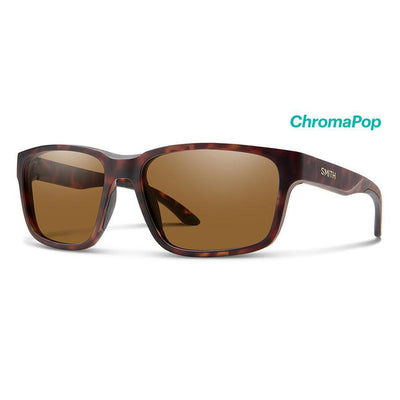 Smith Basecamp Sunglasses Matte Tortoise + ChromaPop Polarized Brown