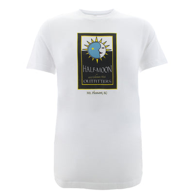 Half-Moon Outfitters Turn90 - MT. PLEASANT ORIGINAL LOGO Short Sleeve T-Shirt White