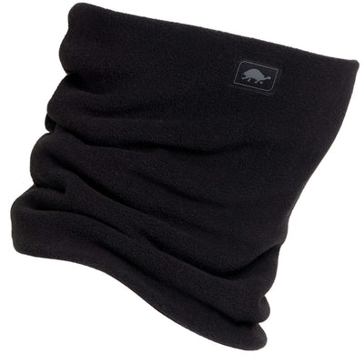 Double-Layer Neck Warmer Black