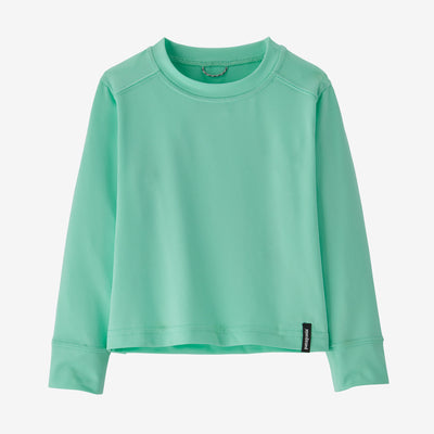 Patagonia Long-Sleeved Capilene Silkweight T-Shirt for Babies (Past Season) Early Teal