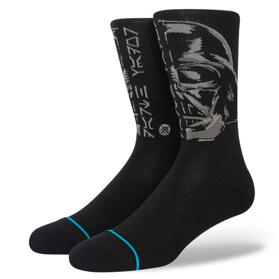 Stance Lord Vader Crew Socks for Men (Past Season) Black