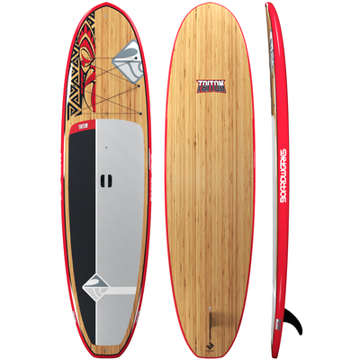 Boardworks Triton 10'6" SUP Red/Grey/Bamboo