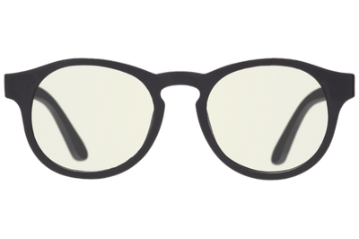 Babiators Screen Savers: Black Keyhole Blue Light Glasses 6+ #color_black-ops-black