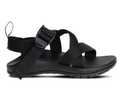 Chaco Z/1 Ecotread Sandals for Kids Black #color_black