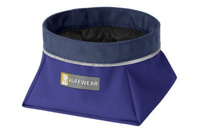 Ruffwear Quencher Packable Dog Bowl Huckleberry Blue