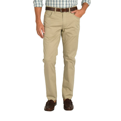 Duck Head Shoreline Five-Pocket Pants for Men Khaki #color_khaki