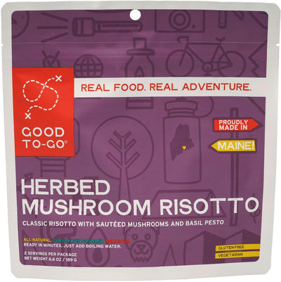 Good To-Go Herbed Mushroom Risotto