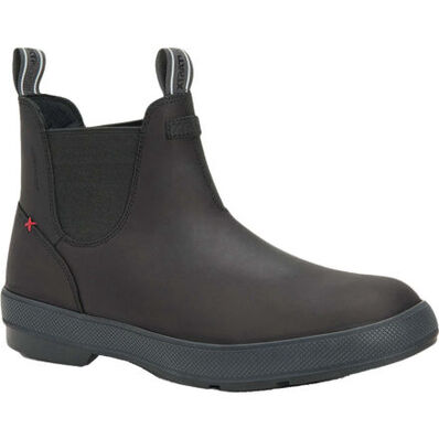 Xtratuf Legacy Leather Chelsea Boots for Men Black