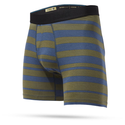 Stance Cotton Boxer Brief for Men Television/Green