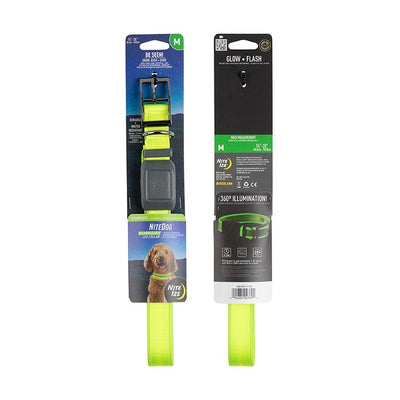 Nite Ize NiteDog Rechargeable LED Collar Lime/Green