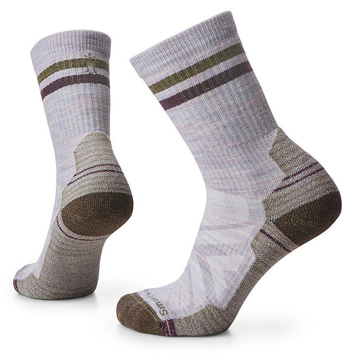 Smartwool Women's Hike Tube Stripe Crew Socks Blue L
