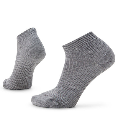 Smartwool Everyday Texture Ankle Socks for Women (Past Season) Light Gray 