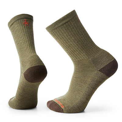 Smartwool Everyday Solid Rib Crew Socks for Men Winter Moss #color_winter-moss