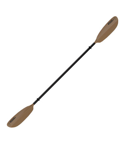 Werner Paddles Skagit Hooked 2-Piece Adjustable Straight Shaft Paddle Brown