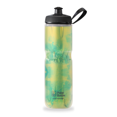 Polar Bottle Sport Insulated 24 Oz, Fly Dye Lemon Lime