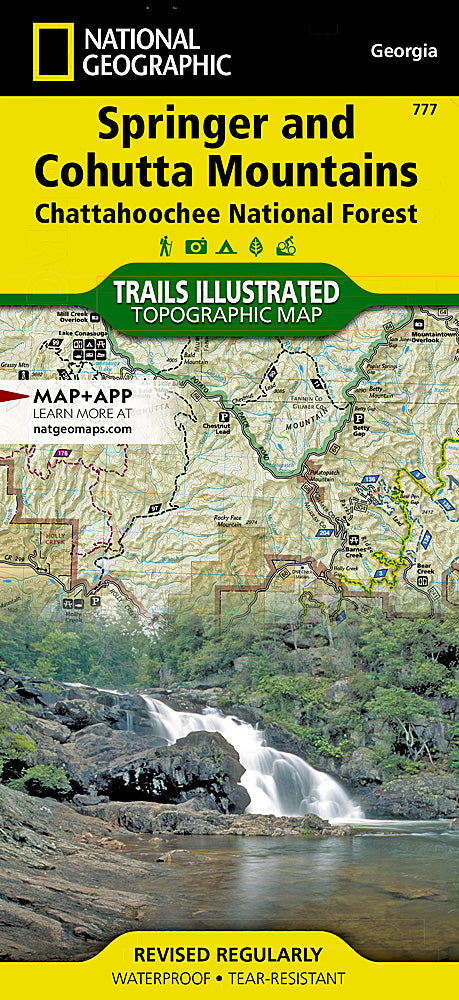 Trails Illustrated Springer and Cohutta Mountains Map – Half-Moon ...