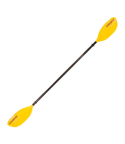 Werner Paddles Tybee Fiberglass 2-Piece Straight Shaft Paddle Yellow