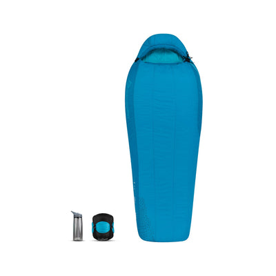 Sea to Summit Venture Synthetic Sleeping Bag 32F for Women Blue