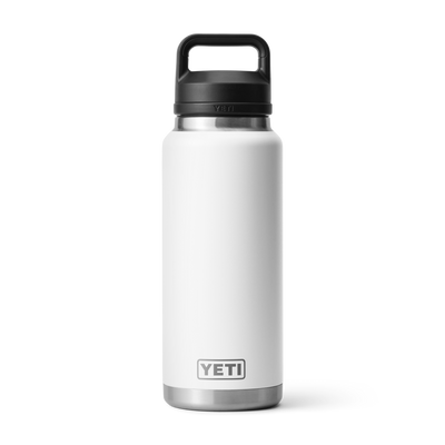 Yeti Rambler 36oz Water Bottle with Chug Cap White