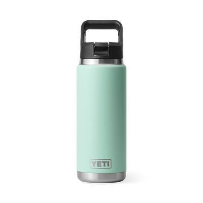 Yeti Rambler 26oz Water Bottle with Straw Cap Seafoam