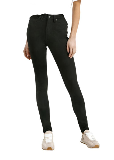 Duer Four Way Flex High Rise Skinny Jeans for Women Black #color_black