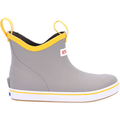 Xtratuf Ankle Deck Boots for Kids Grey