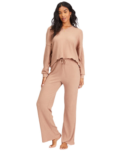 So Easy Elastic Waist Knit Pants #color_pretty-putty