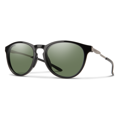 Wander Sunglasses Black-Chromapop Polarized Grey Green