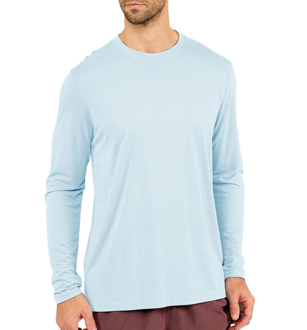 Bamboo Lightweight Long Sleeve Shirt for Men – Half-Moon Outfitters