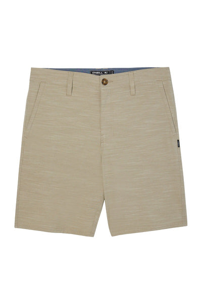 O'Neill Reserve Slub 20" Hybrid Shorts for Men Khaki