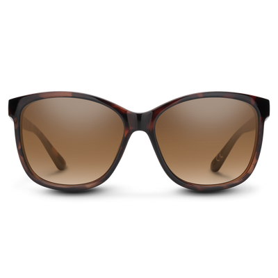 Suncloud Optics Sashay Sunglasses Tortoise + Polarized Brown Gradient Lens
