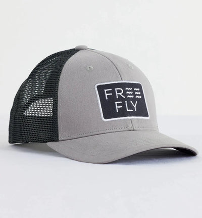 Free Fly Apparel Wave Trucker Hat Cement #color_cement